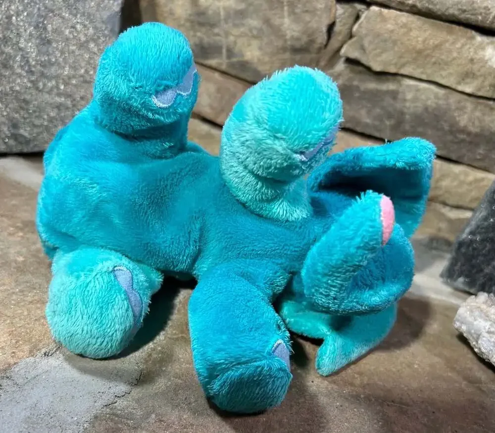 World of Eric Carle Floppy Plush Blue Teal Elephant 8”